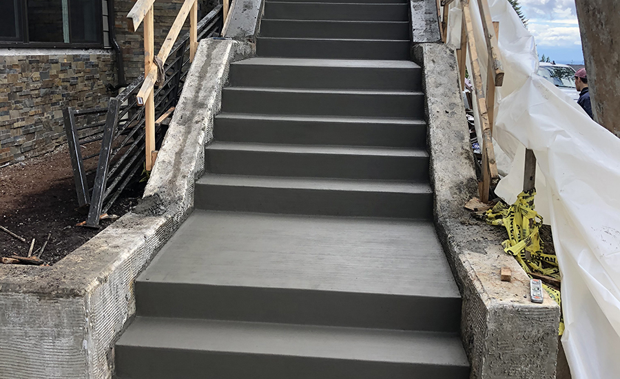 Concrete Steps Design